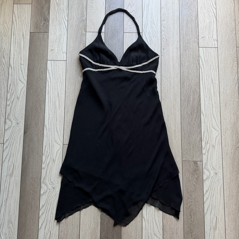 Allen B. by Allen Schwartz Black Dress Label Close-Up Y2K style size 12